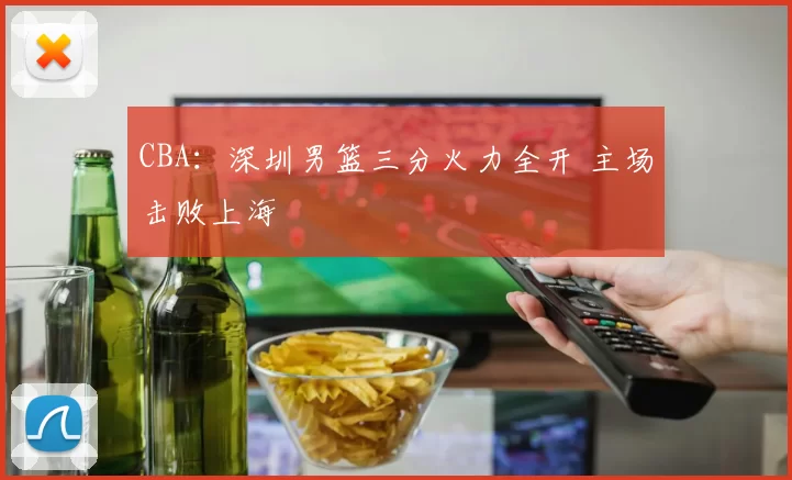 CBA：深圳男篮三分火力全开 主场击败上海