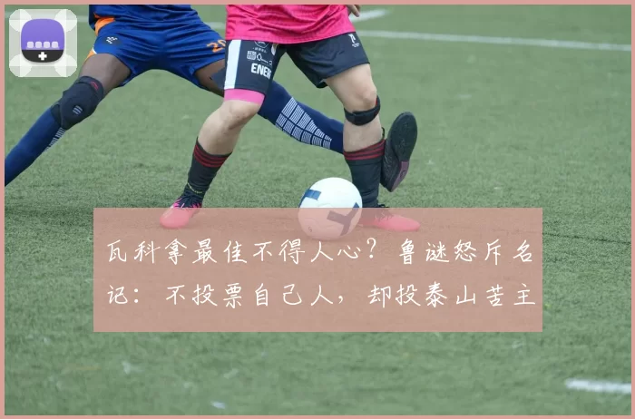 瓦科拿最佳不得人心？鲁谜怒斥名记：不投票自己人，却投泰山苦主